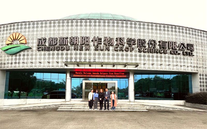 巴西國家植物保護(hù)產(chǎn)品協(xié)會專家訪問新朝陽,共探生物農(nóng)業(yè)合作新機遇